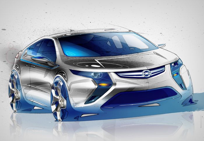 Σχεδιάστε το Opel Ampera του 2020