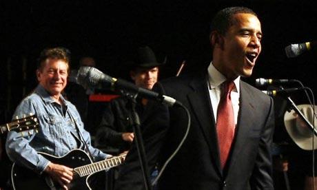 O Ομπάμα ψάχνει για μουσικούς υποστηρικτές