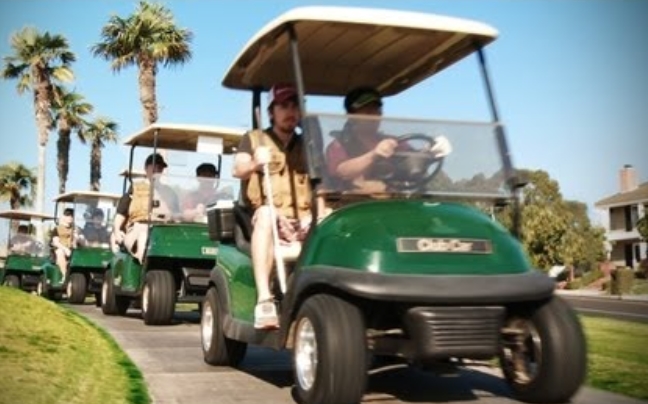 The… golf war