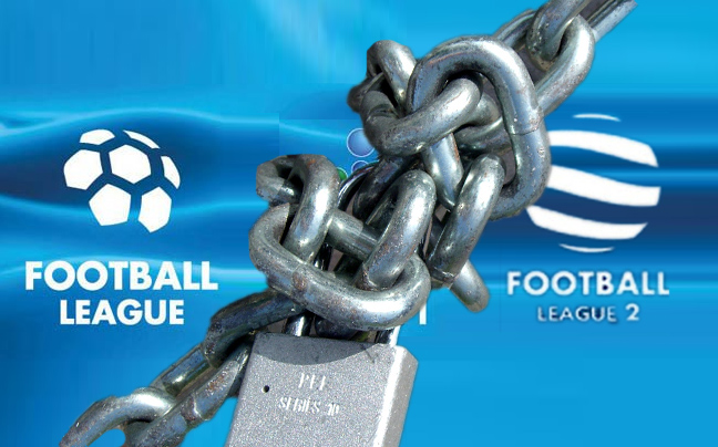 Αναστέλλονται Football League και Football League 2