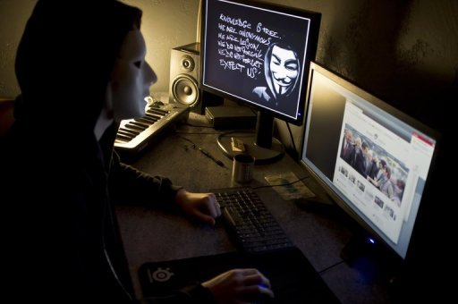 Οι Anonymous μπλόκαραν κυβερνητική ιστοσελίδα στη Γαλλία