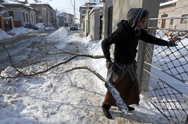 «Κόλλησε» το θερμόμετρο στους -29 στη Βουλγαρία