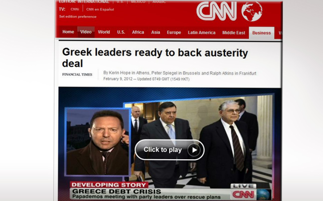 Πρώτο θέμα και πάλι η ελληνική συμφωνία