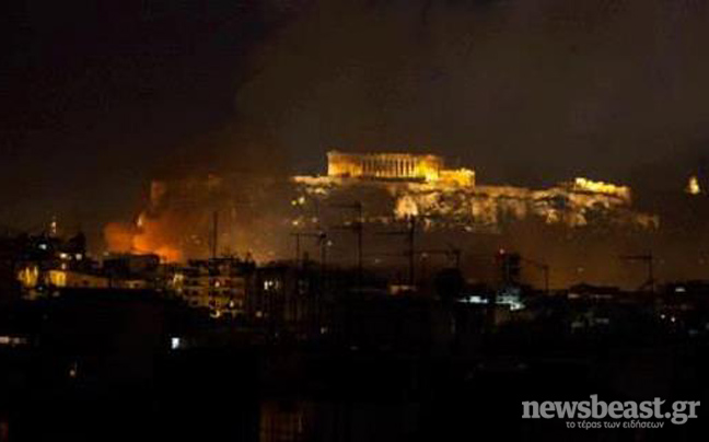 «Οργανωμένη αλητεία των κουκουλοφόρων τα επεισόδια»