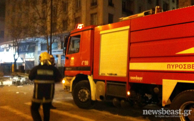 Κουκουλοφόροι έκλεψαν πυροσβεστικό όχημα