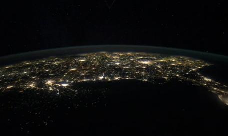Η Βόρεια Αμερική από το διάστημα