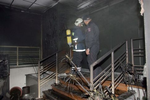 Καταστροφική πυρκαγιά στο ΔΗΠΕΘΕ Καλαμάτας