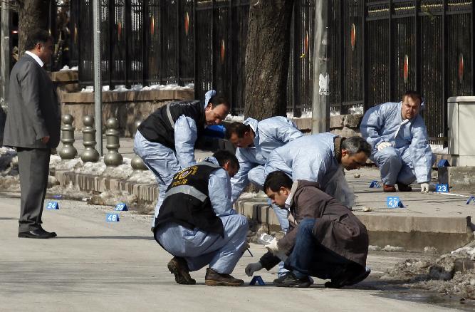 Φωτογραφίες μετά την έκρηξη στην Άγκυρα