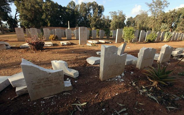 Βεβήλωση τάφων Βρετανών στη Λιβύη