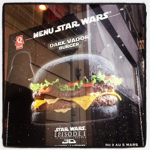 Και ο Darth Vader έχει το δικό του χάμπουργκερ