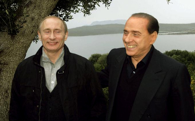 Δεν υπήρξε συνάντηση Πούτιν με Μπερλουσκόνι