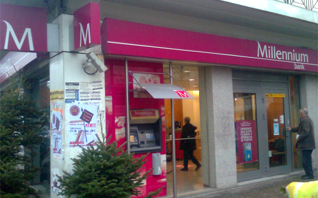 Πρωτοπορεί η Millennium bank