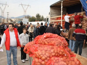 Διανομή πατάτας και… σφαλιάρας στη Χαλκίδα