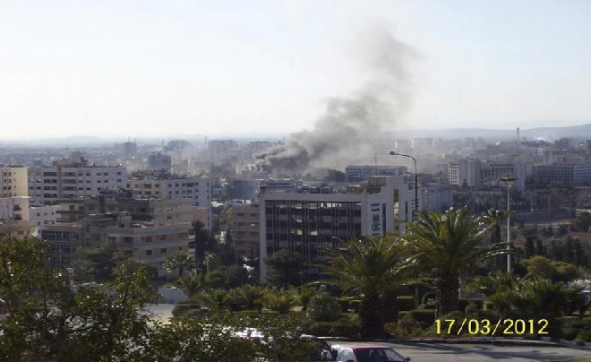 Πολλά θύματα από τις επιθέσεις στη Δαμασκό