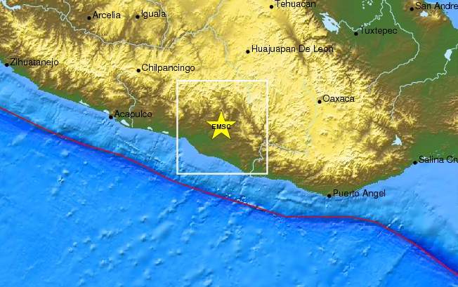 Ισχυρός σεισμός 7,9 Ρίχτερ ταρακούνησε το Μεξικό