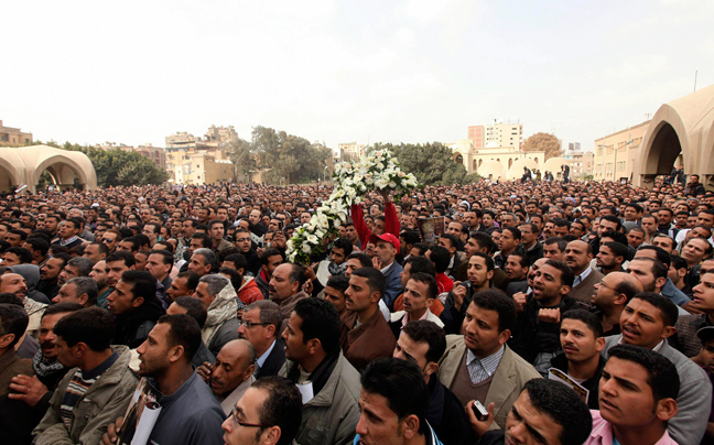 Κοσμοσυρροή στην κηδεία του πατριάρχη Σενούντα Γ&#8217;