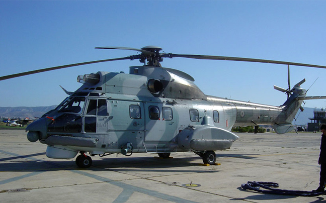 Σηκώθηκε Super Puma για τραυματία ναυτικό