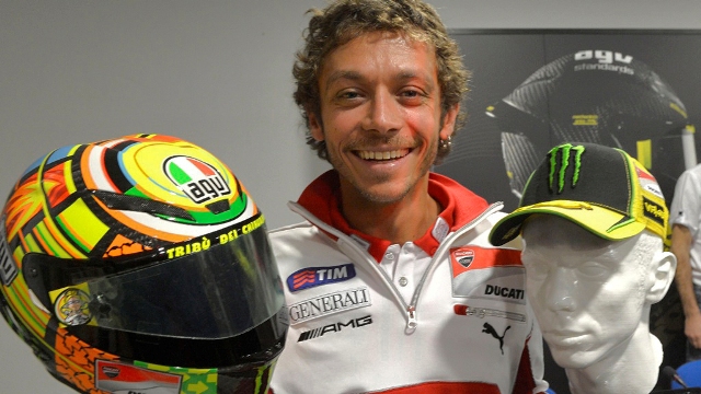 Από το κεφάλι του Rossi για την προστασία κάθε αναβάτη