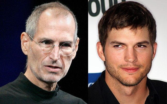 Ο Ashton Kutcher θα παίξει τον Steve Jobs