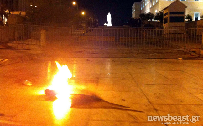 Νέος γύρος έντασης στο Σύνταγμα