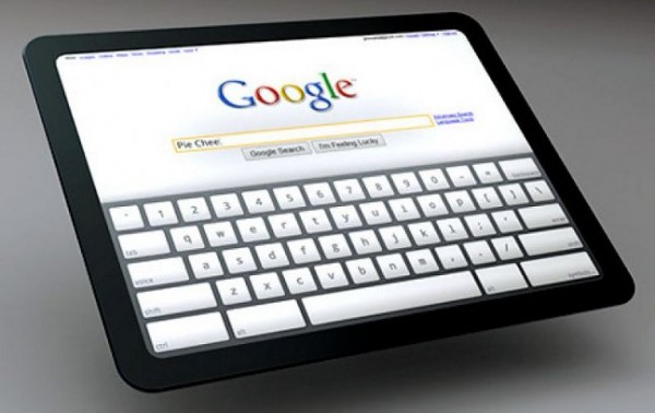 Η πρώτη επίσημη (;) φωτογραφία του Google Tablet