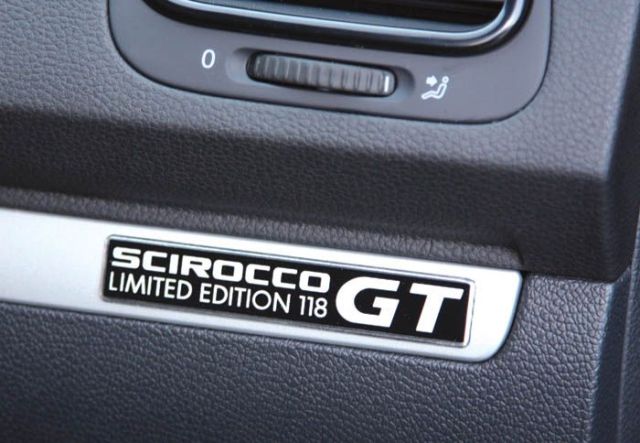 Η συλλεκτική έκδοση «118» του Scirocco GT