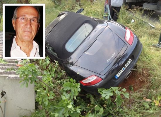 Εικόνες από το ατύχημα του Αλέξη Κωστάλα στην Κέρκυρα