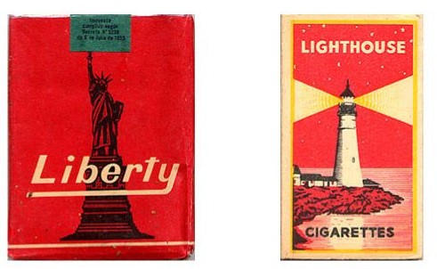 Vintage πακέτα τσιγάρων