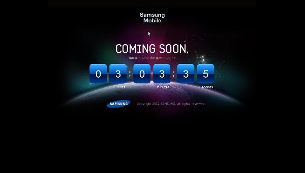 Αντίστροφη μέτρηση για το Samsung Galaxy III