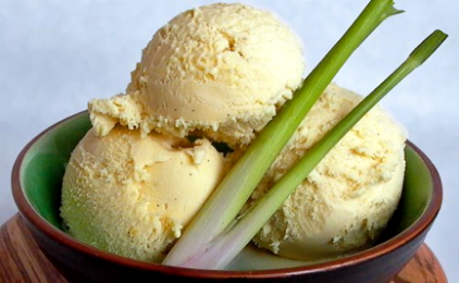 Παγωτό lemongrass