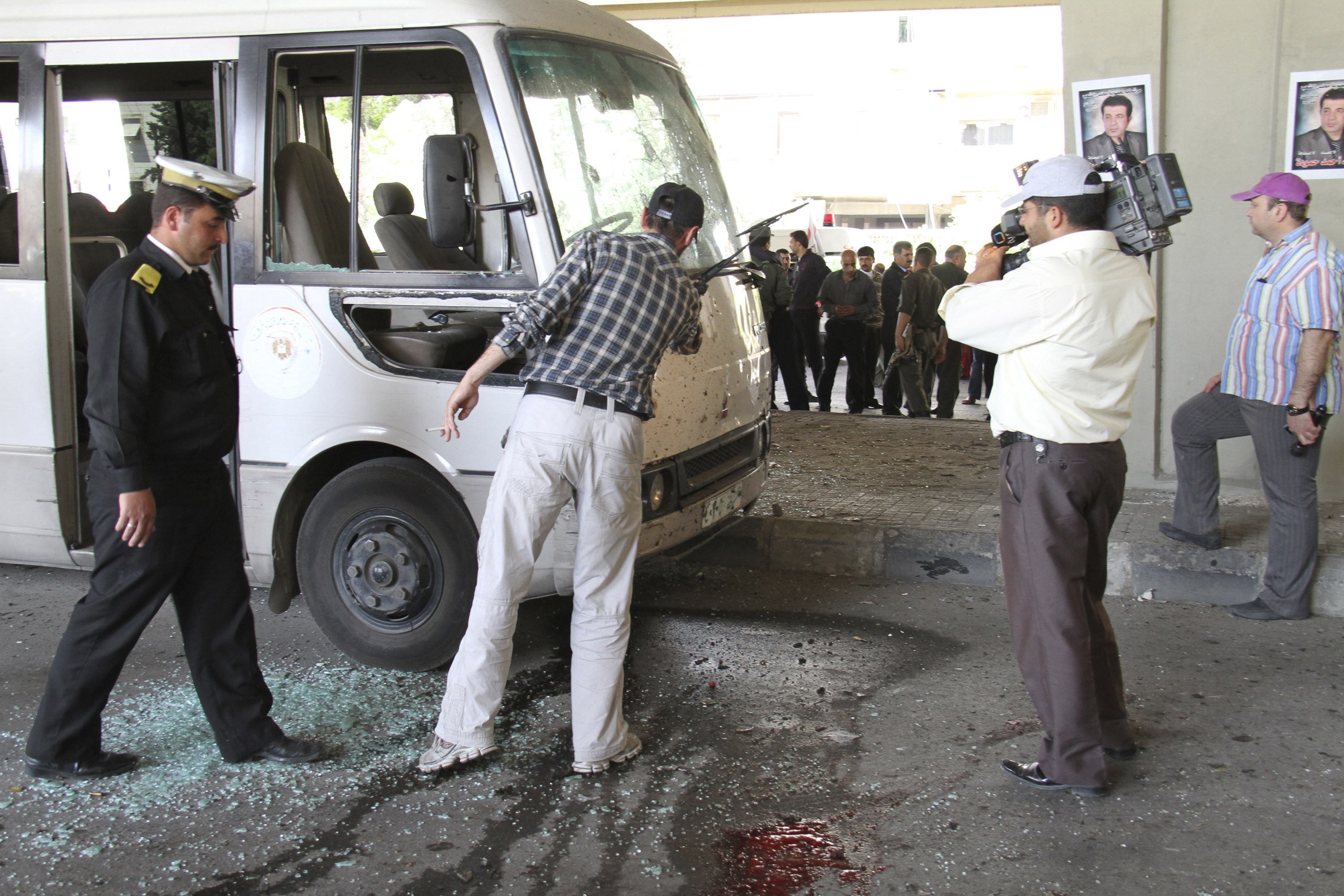 Εννιά νεκροί από επίθεση αυτοκτονίας στη Δαμασκό