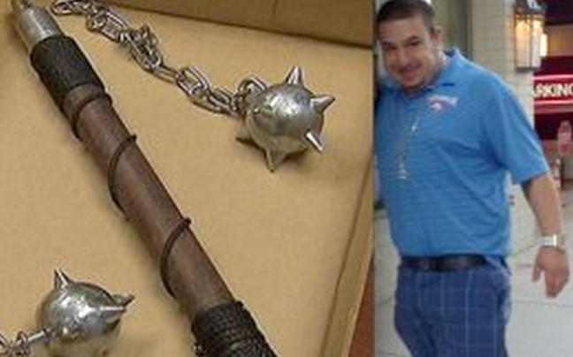 Επιτέθηκε με ρόπαλο βγαλμένο από… το μεσαίωνα