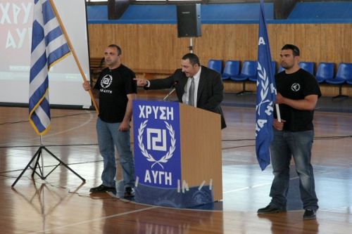 Ολοκληρώθηκε η συγκέντρωση της Χρυσής Αυγής στο Ηράκλειο