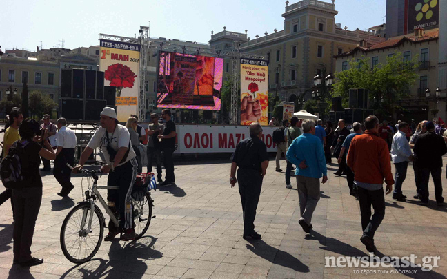 Υποτονική η συμμετοχή στο κάλεσμα ΓΣΕΕ-ΑΔΕΔΥ