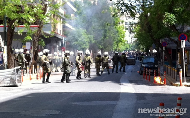 Ηρεμία στα Εξάρχεια