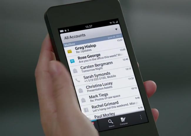 Πρεμιέρα για το νέο Blackberry στις 30 Ιανουαρίου