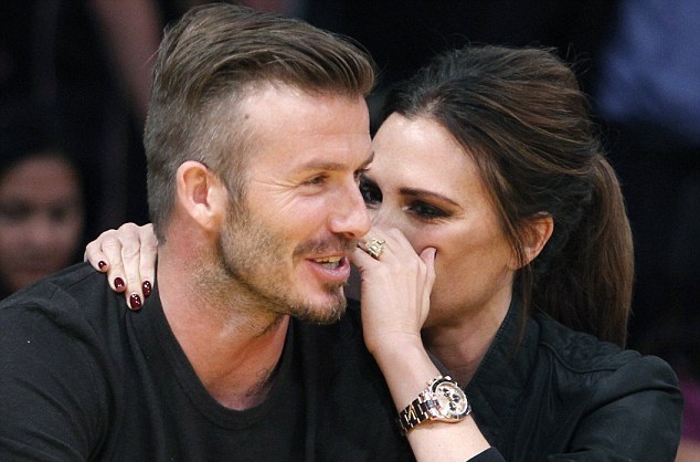 Το παθιασμένο φιλί του ζεύγους Beckham
