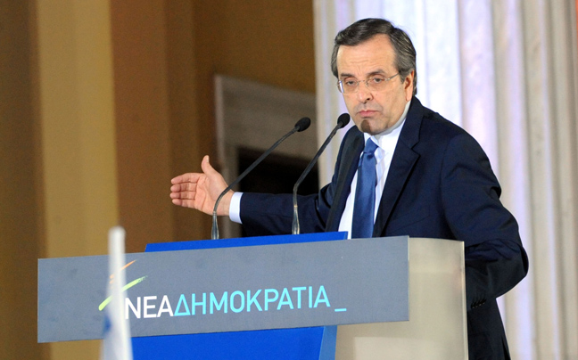 Α. Σαμαράς: Η συγκυβέρνηση με το ΠΑΣΟΚ συμφέρει μόνο την διαπλοκή