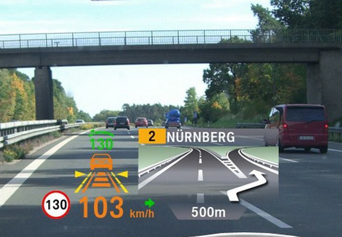 Το έγχρωμο Head-Up Display διατίθεται και στη BMW Σειρά 3