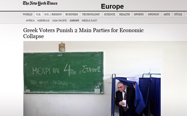 Οι ελληνικές εκλογές στα αμερικανικά ΜΜΕ