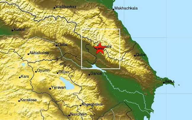 Σεισμός 5,5 Ρίχτερ στο Αζερμπαϊτζάν