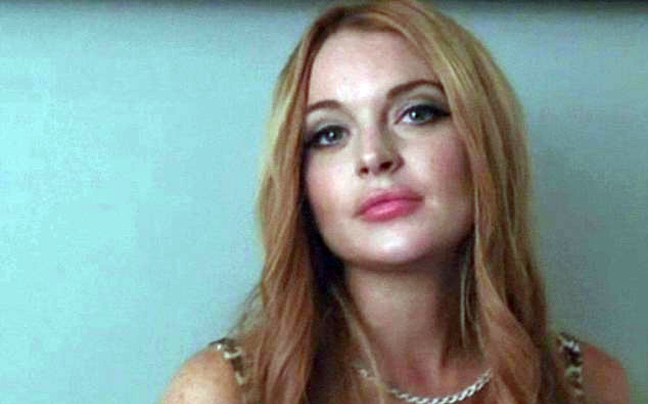 Η Lindsay Lohan guest στο Glee