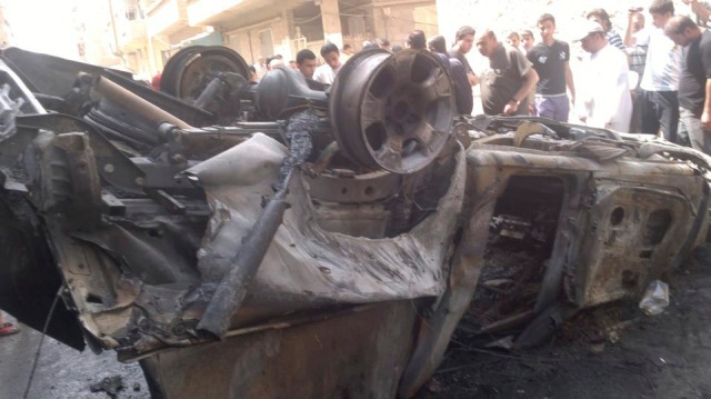 Έκρηξη βόμβας στη Δαμασκό