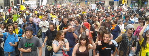 Οι «Αγανακτισμένοι» φαβορί για τη δημαρχία στη Βαρκελώνη