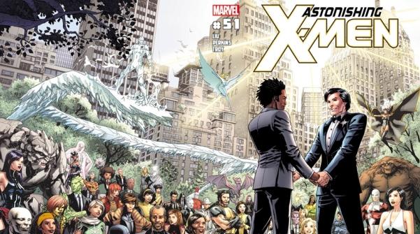 Γάμος μεταξύ ομοφυλόφιλων στο κόμικ των X-Men