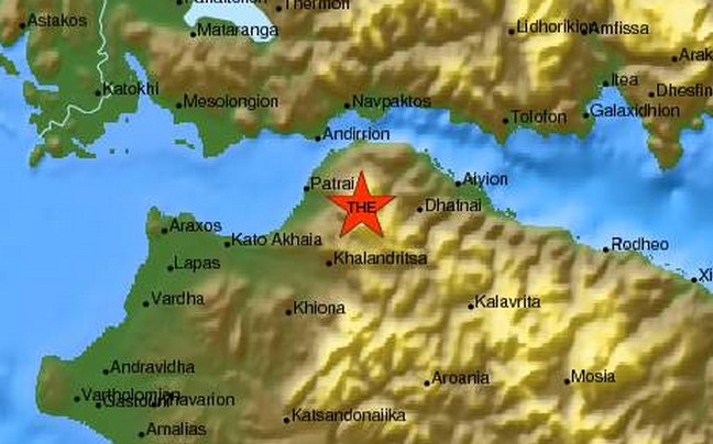 Σεισμός 3,5 ρίχτερ στην Πάτρα