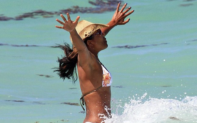 Βουτιές στο Μαϊάμι για την Gabrielle Union