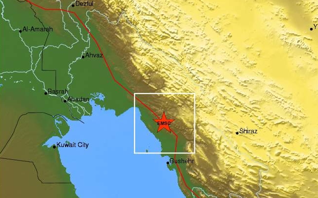 Σεισμός 5 Ρίχτερ στο νότιο Ιράν