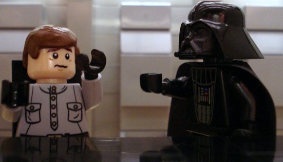 Οι θρύλοι του κινηματογράφου γίνονται… Lego