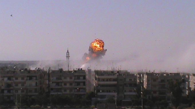 Επίθεση καμικάζι σε κτίριο δυνάμεων ασφαλείας στη Δαμασκό